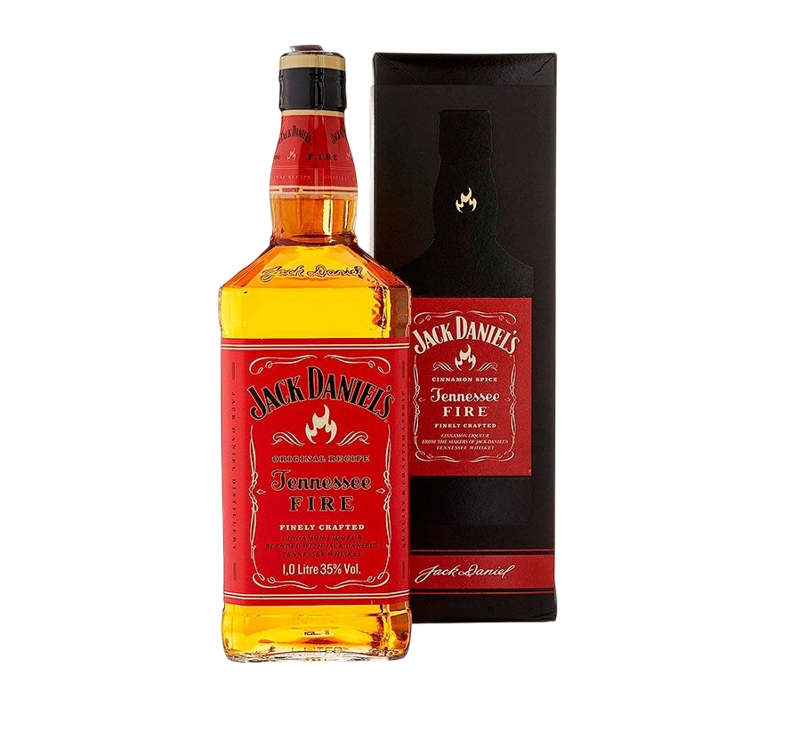 WHISKY JACK DANIEL'S FIRE - 1L — Destilados, Horus Bar Coronel Fabriciano