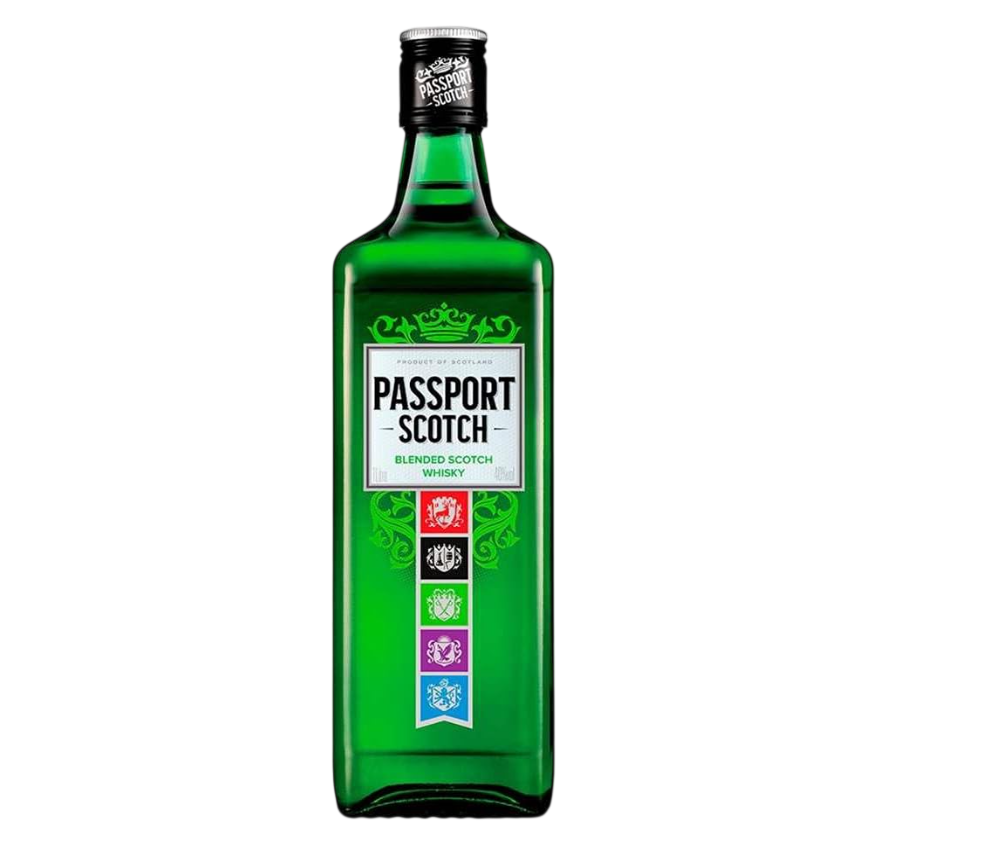 GARRAFA WHISKY PASSPORT TRAD. - 1L — Destilados, Horus Bar Coronel Fabriciano