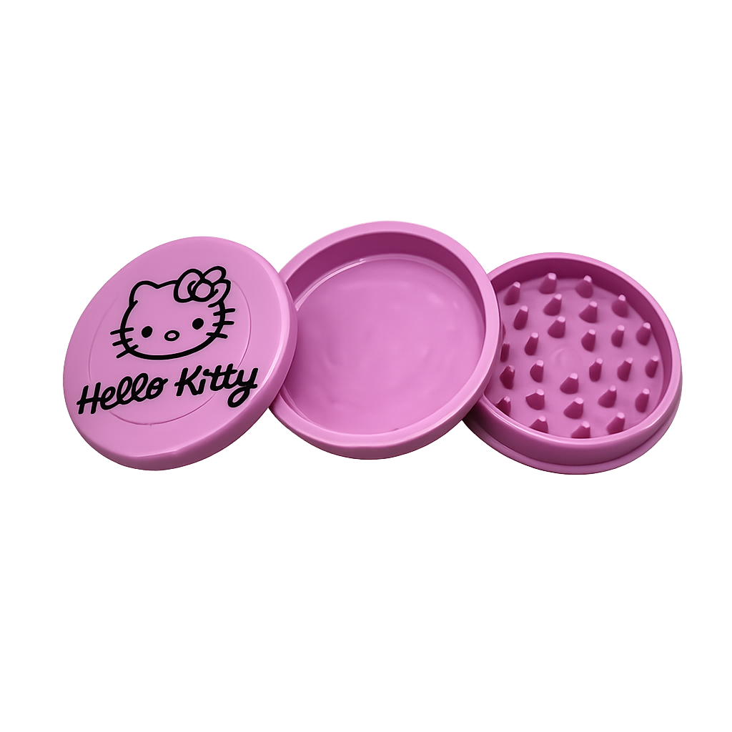 Foto ilustrativa de DICHAVADOR DE ACRÍLICO 3 PARTES ROSA HELLO KITTY GRANDE