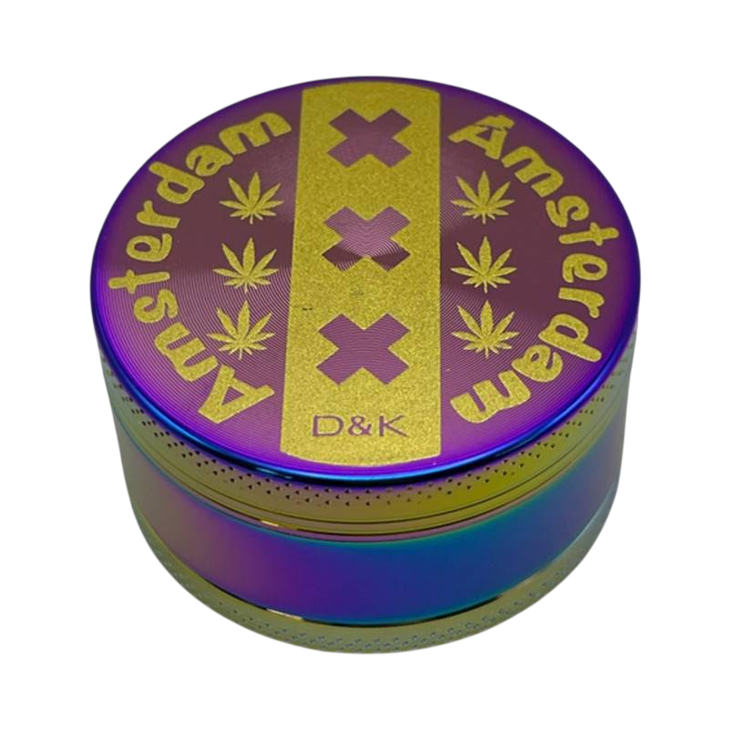DICHAVADOR DE METAL 3 PARTES RAINBOW GRANDE MODELO : 02 — Dichavadores, Horus Bar Coronel Fabriciano
