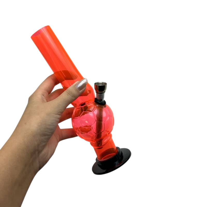 BONG DE ACRILICO COLORIDO MODELO : VERMELHO — Tabacaria, Horus Bar Coronel Fabriciano