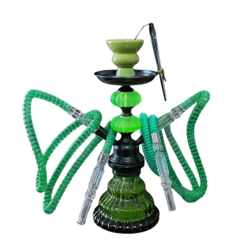NARGUILE MIXIRICA PEQUENO 2 SAÍDAS MODELO : VERDE — Essência e Narguiles, Horus Bar Coronel Fabriciano