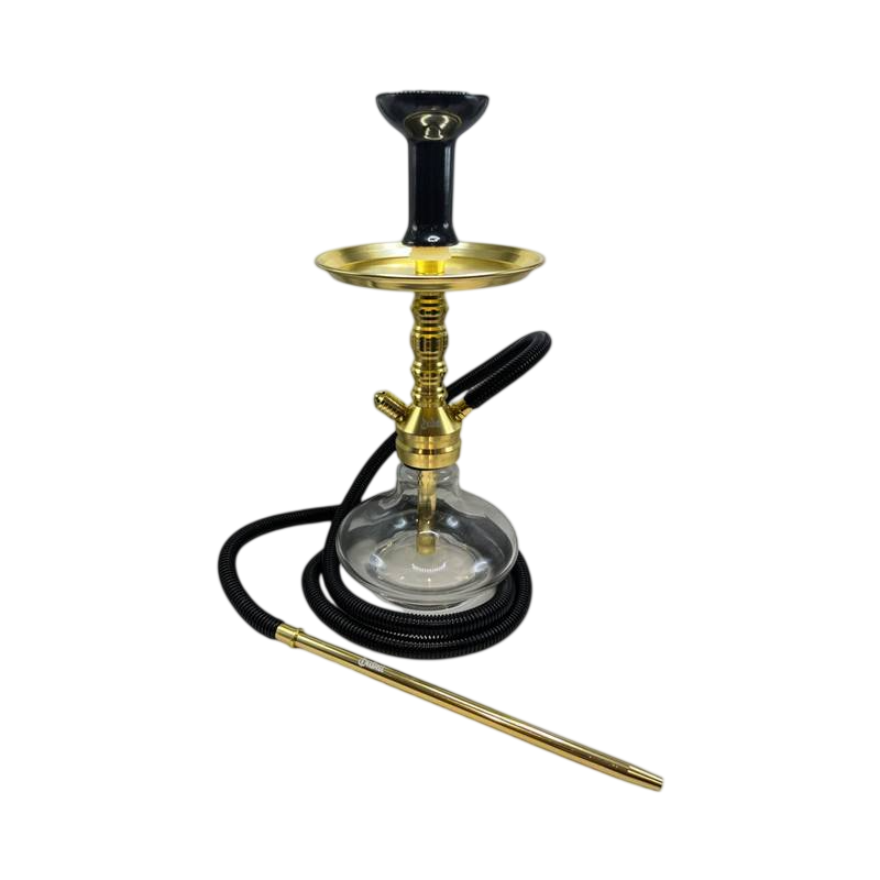 NARGUILE DUBAI BURJ COMPLETO GRANDE C/ CASE MODELO : DOURADO — Essência e Narguiles, Horus Bar Coronel Fabriciano