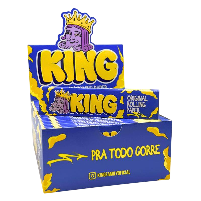 SEDA KING - KINGSIZE REGULAR — Sedas e blunts, Horus Bar Coronel Fabriciano