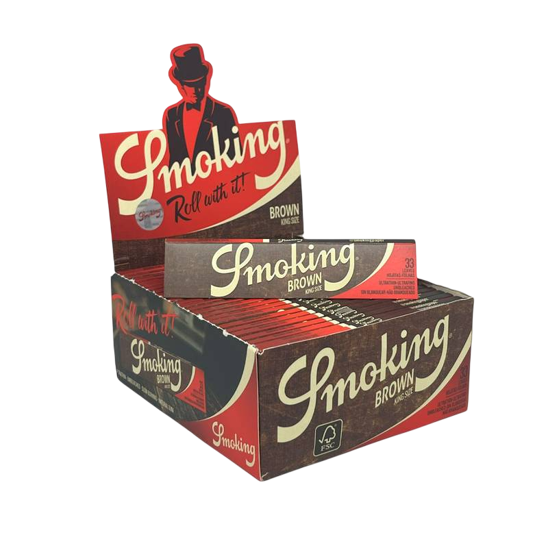 SEDA SMOKING BROWM - KING SIZE REGULAR - UN — Sedas e blunts, Horus Bar Coronel Fabriciano