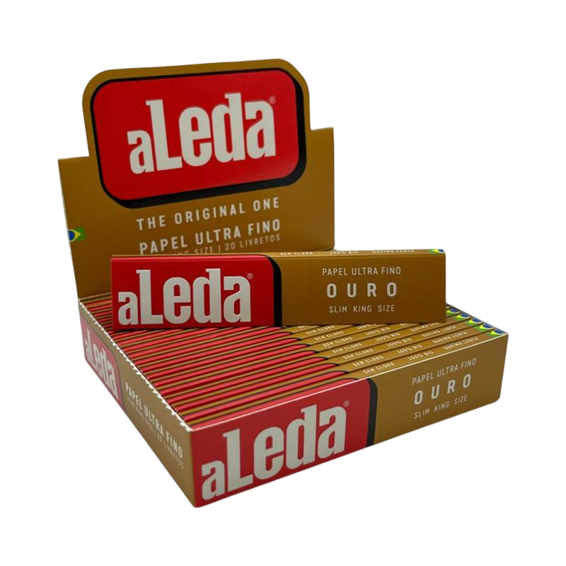 SEDA ALEDA OURO - KINGSIZE SLIM - UN — Sedas e blunts, Horus Bar Coronel Fabriciano