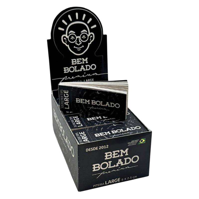 PITEIRA BEM BOLADO PREMIUM - LARGE - UN — Piteiras e filtros, Horus Bar Coronel Fabriciano