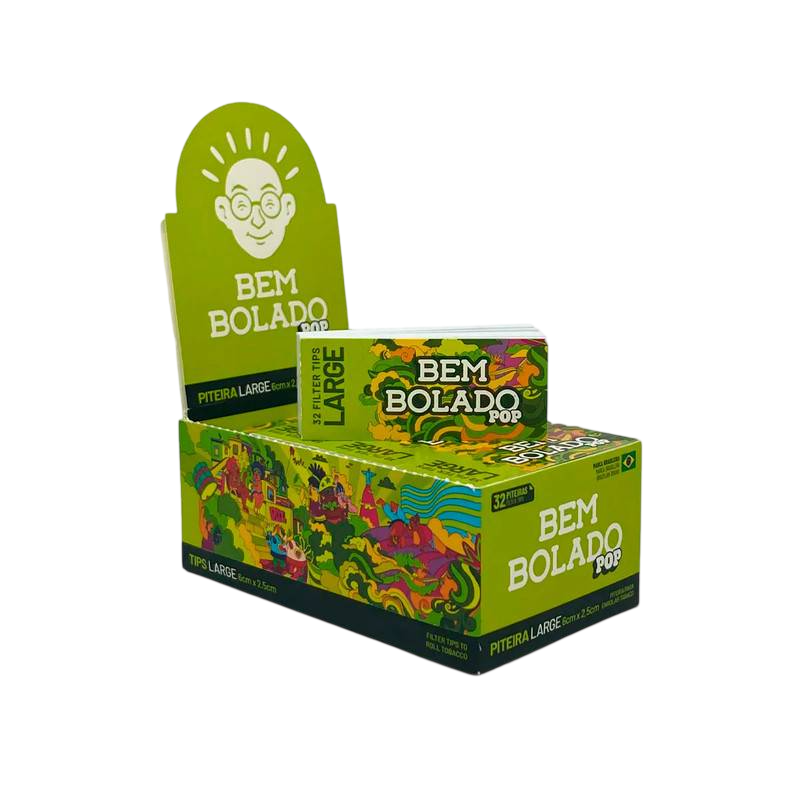 PITEIRA BEM BOLADO POP - LARGE - UN — Piteiras e filtros, Horus Bar Coronel Fabriciano