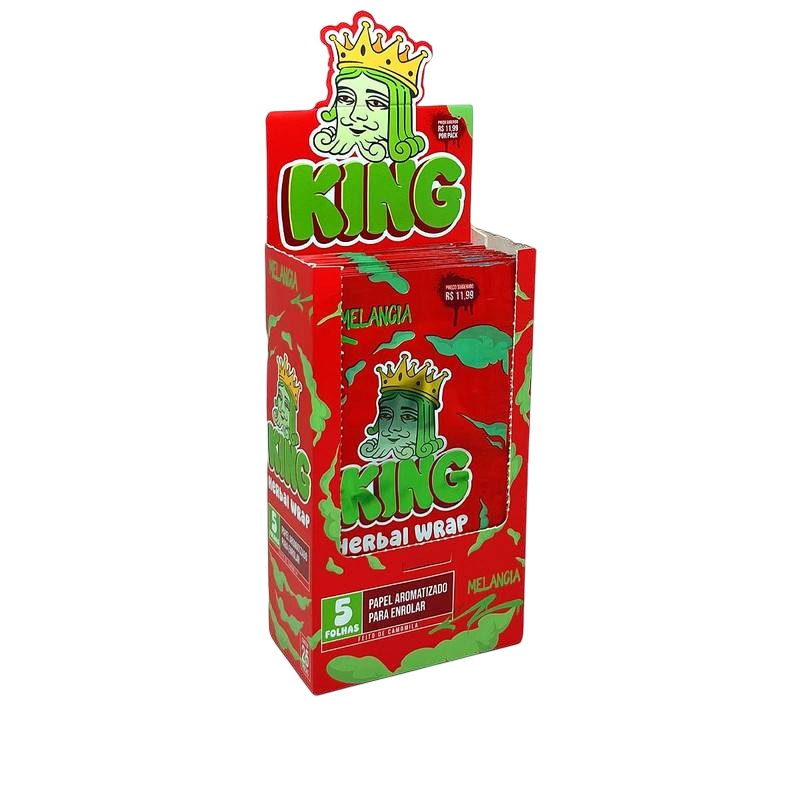 BLUNT KING HERBAL WRAP - MELANCIA — Tabacaria, Horus Bar Coronel Fabriciano