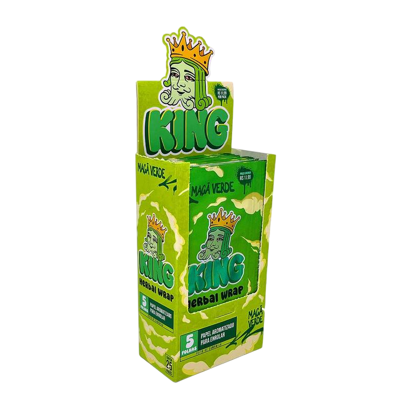 BLUNT KING HERBAL WRAP - MAÇA VERDE — Tabacaria, Horus Bar Coronel Fabriciano