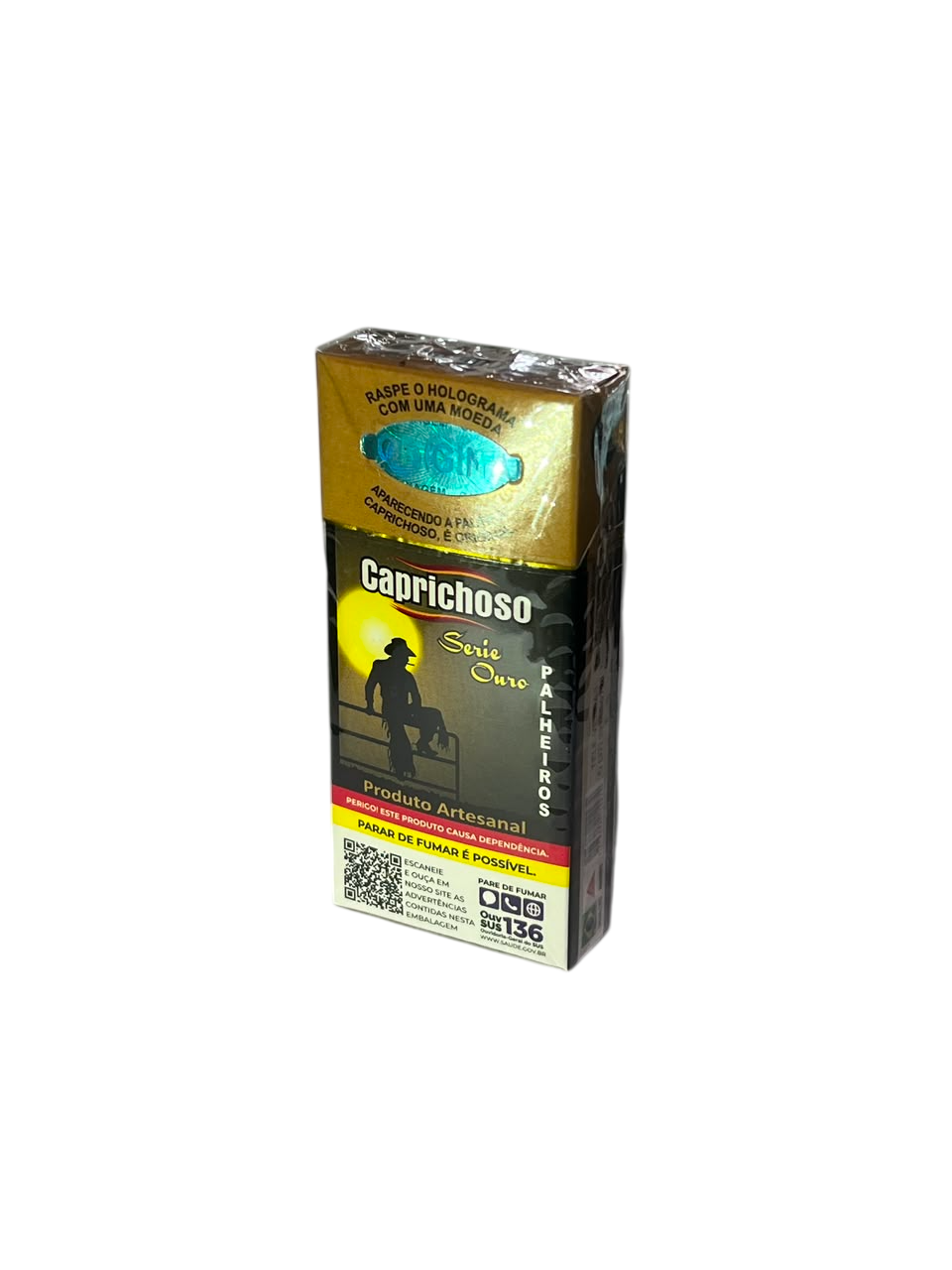 CIGARRO DE PALHA CAPRICHOSO - 20UN — Cigarros e palheiros, Horus Bar Coronel Fabriciano