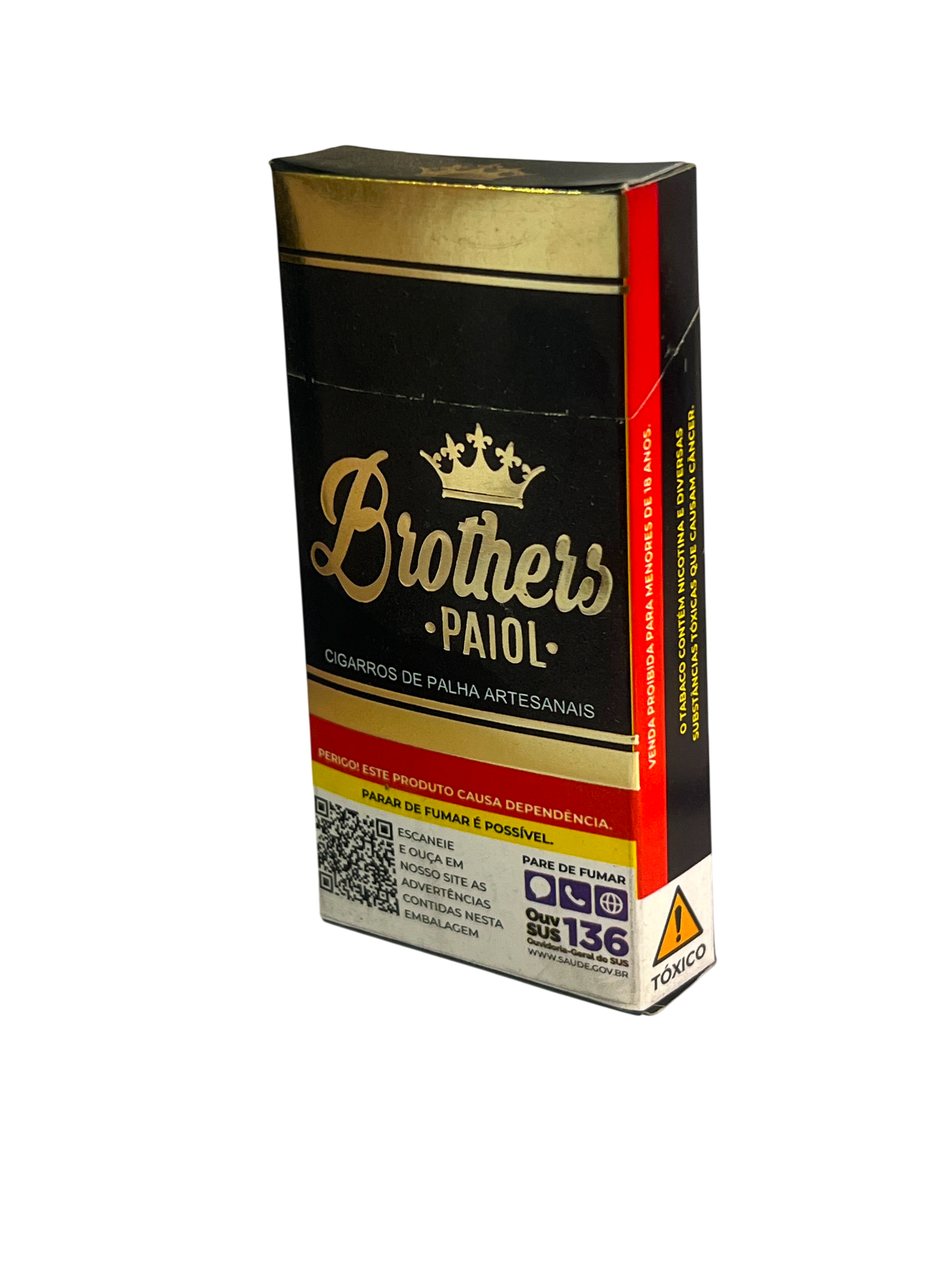 CIGARROS DE PALHA BROTHERS PAIOL GOLD - 20UN — Cigarros e palheiros, Horus Bar Coronel Fabriciano