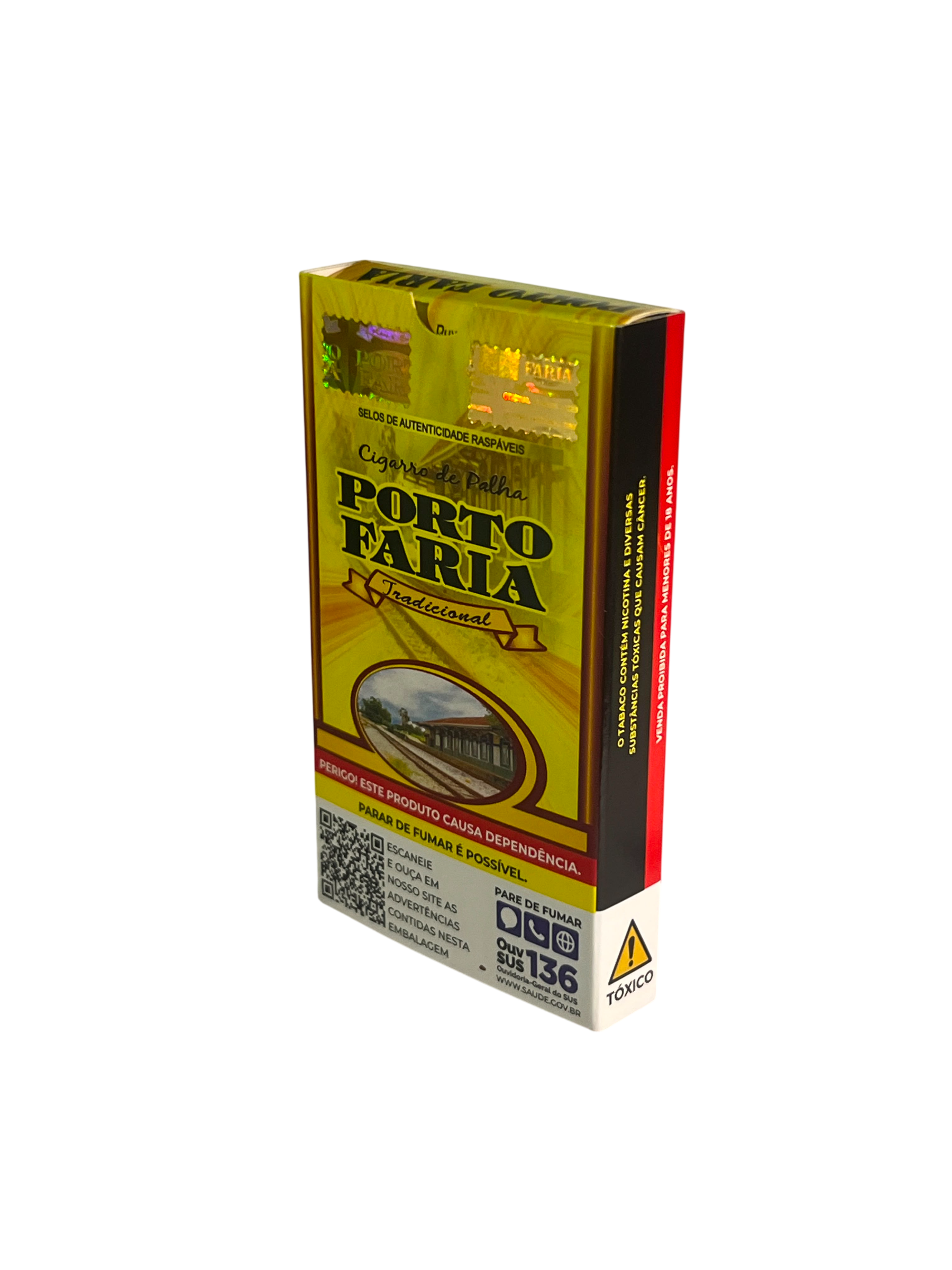 CIGARRO DE PALHA PORTO FARIA - 20UN — Cigarros e palheiros, Horus Bar Coronel Fabriciano