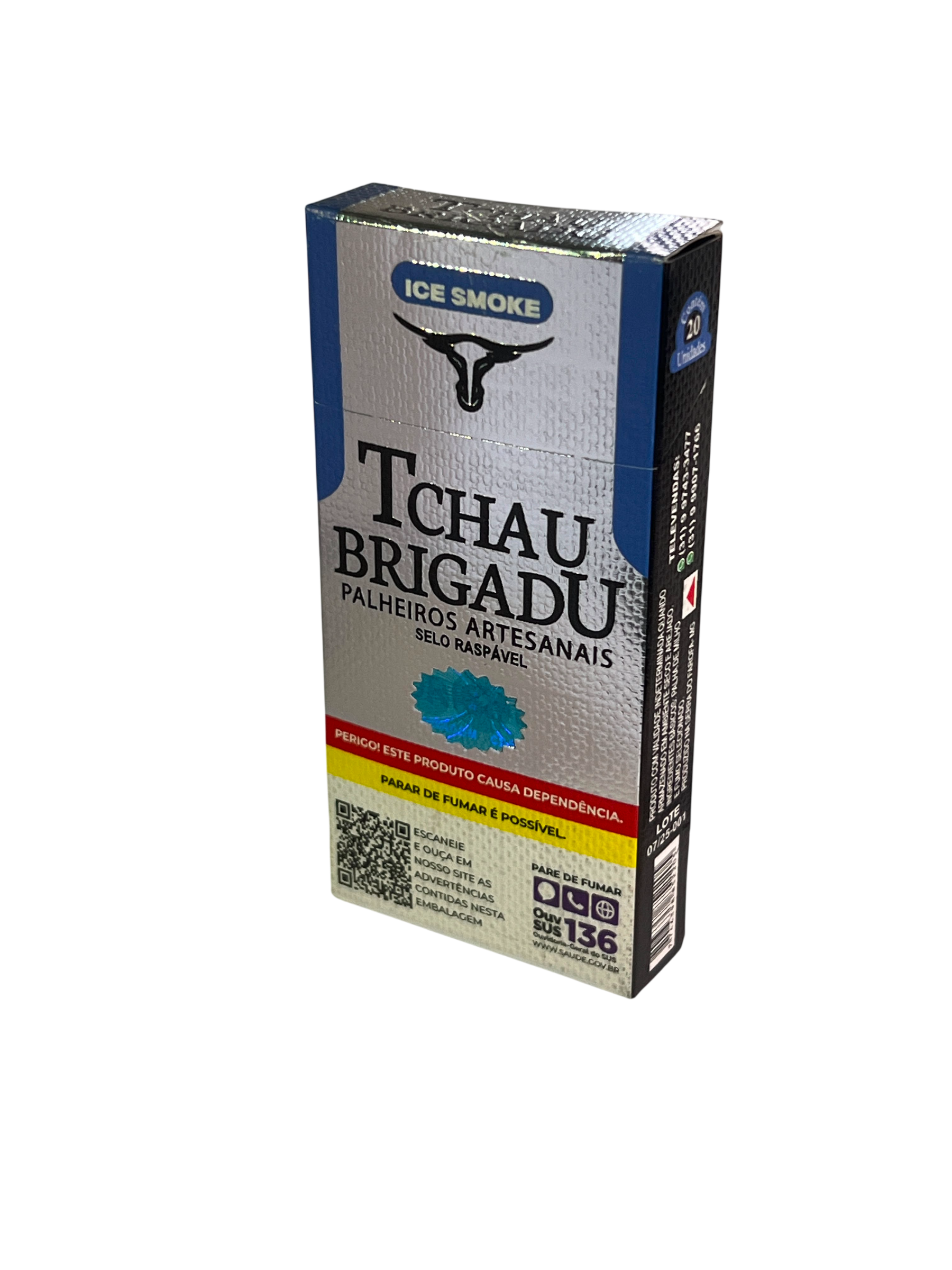 CIGARRO DE PALHA TCHAU BRIGADU - 20UN — Cigarros e palheiros, Horus Bar Coronel Fabriciano