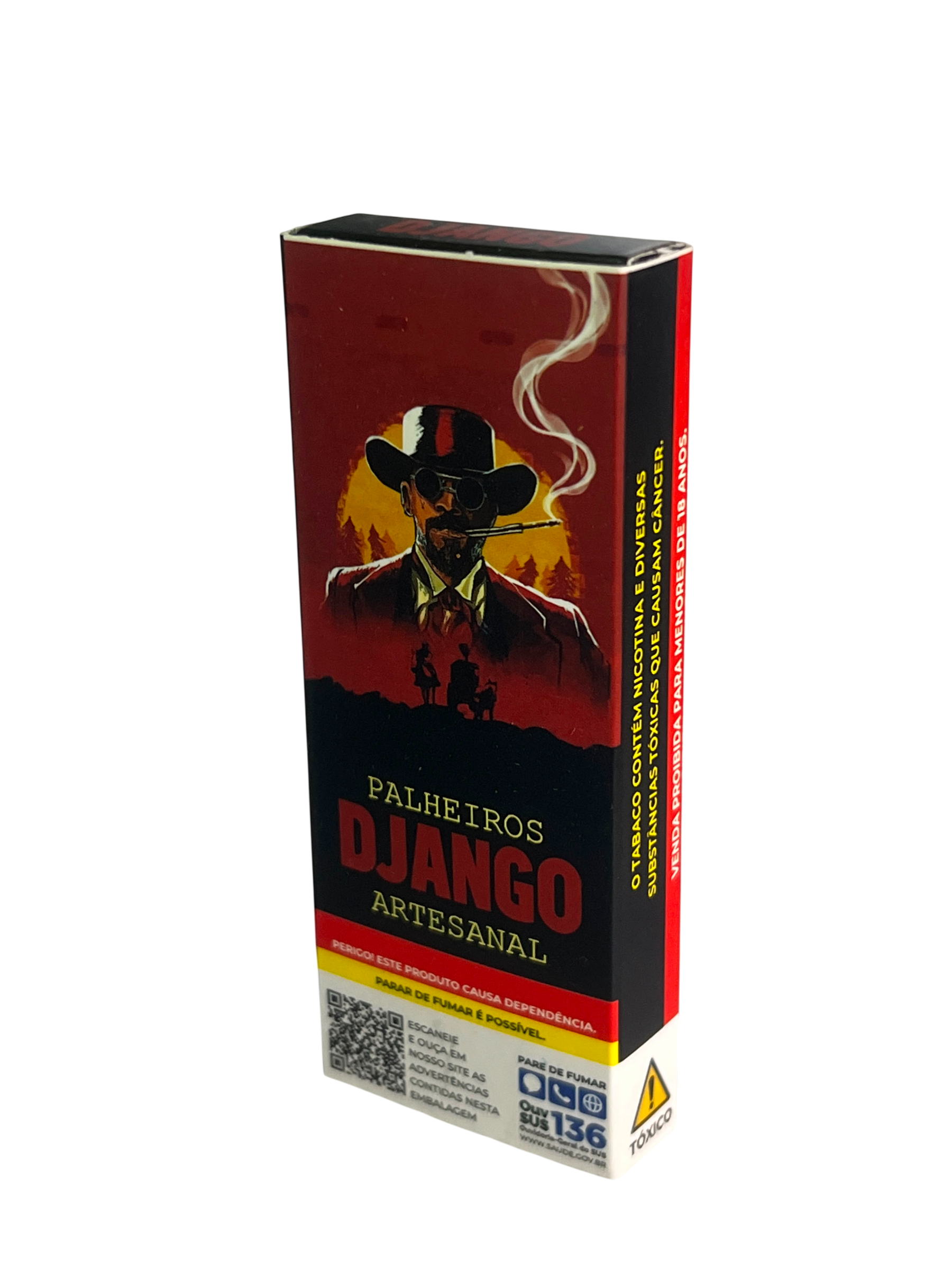 CIGARRO DE PALHA DJANGO - 20 UN — Cigarros e palheiros, Horus Bar Coronel Fabriciano