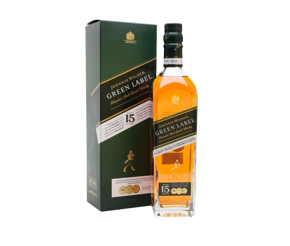 WHISKY GREEN LABEL - 1L — Destilados, Horus Bar Coronel Fabriciano